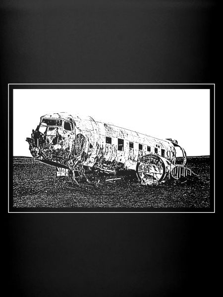 The plane wreck