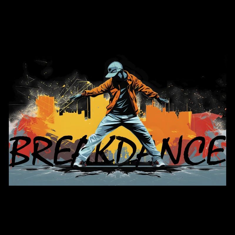 Breakdance Graffiti Ambiance urbaine
