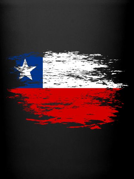 Drapeau chilien utilisé