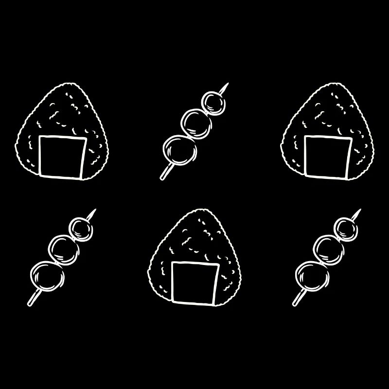 Onigiri et Dango - Boulettes de riz - Snacks - Japon