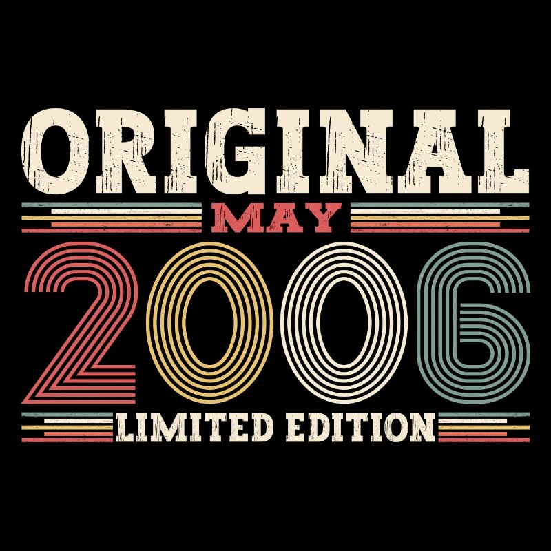 Original Mai 2006 Année 2006 Anniversaire 2006