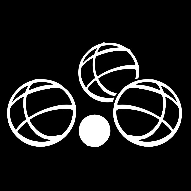 Boules de boules pour joueurs de pétanque