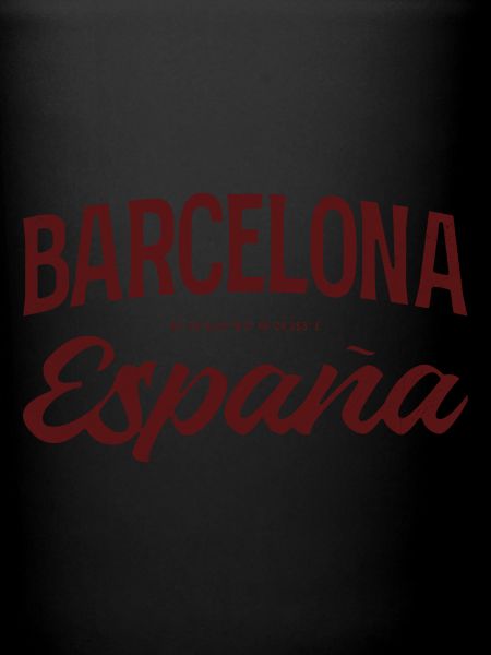Barcelona Spanien Script Logo