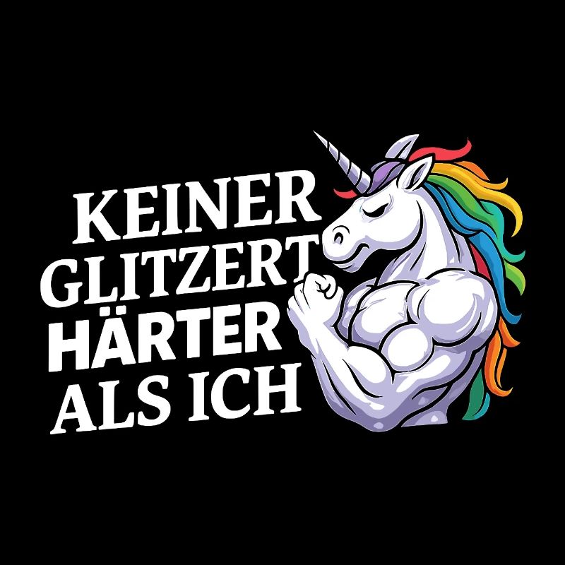 Härter als ich – Einhorn Kraftdesign