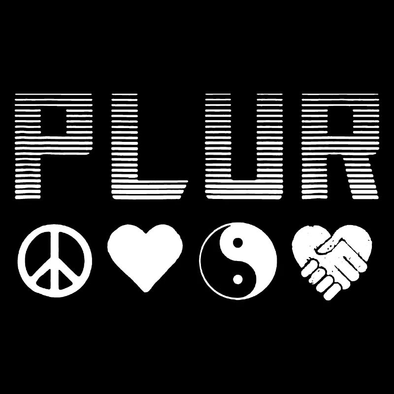 Peace Love Unity Plur PLUR Marker Combo