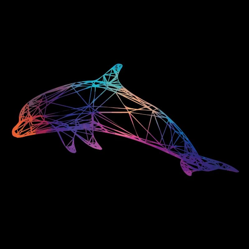 3D dolphin