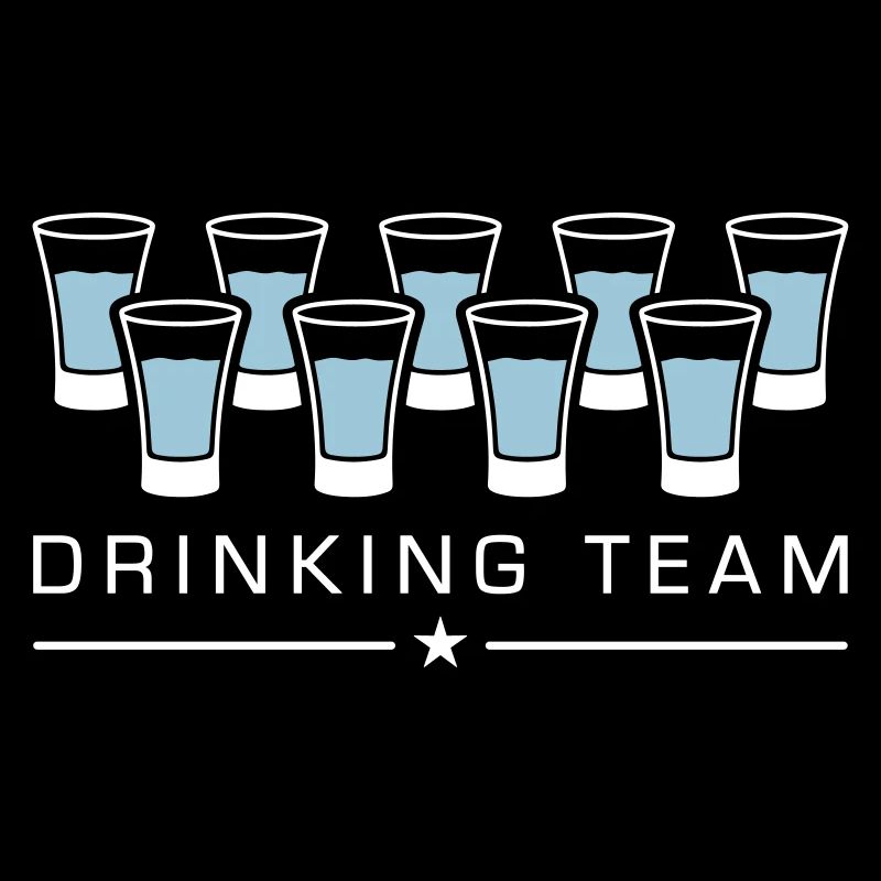 vodka shots drinking team