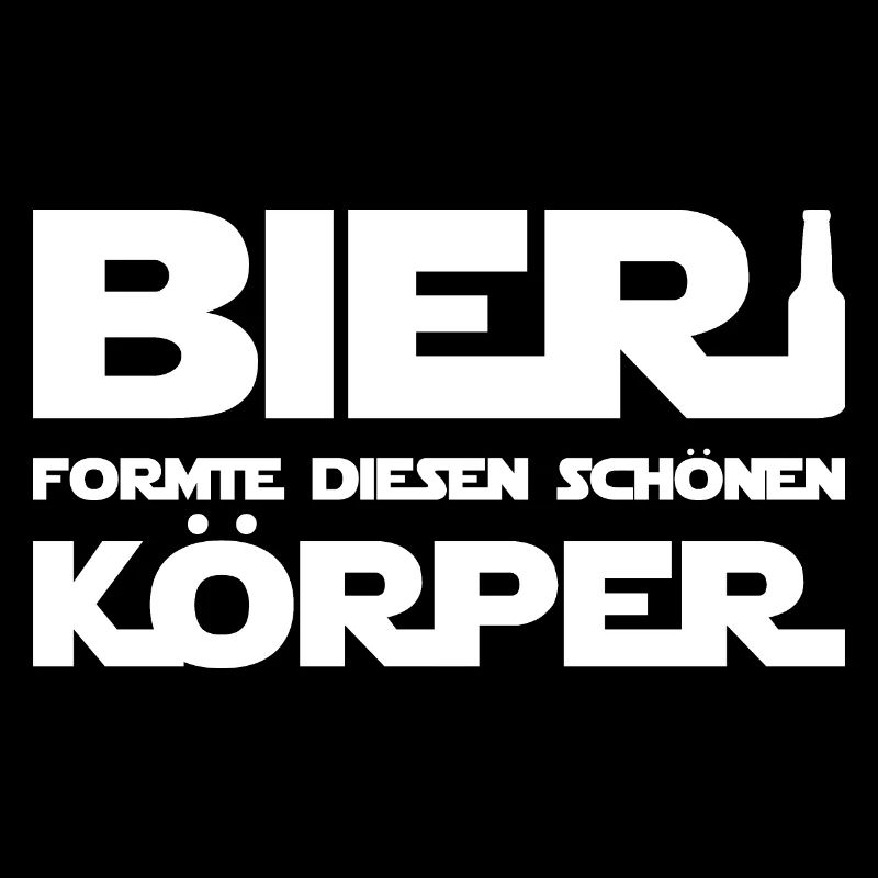 Bier formte diesen schönen Körper