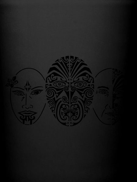 Māori Face Tattoo