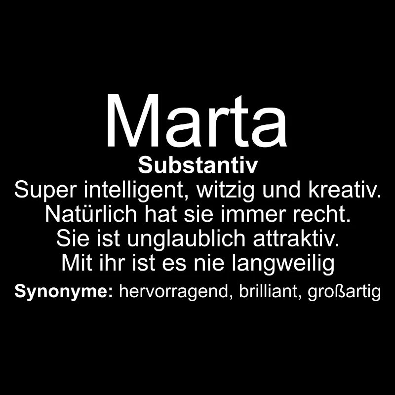 Name Definition Marta