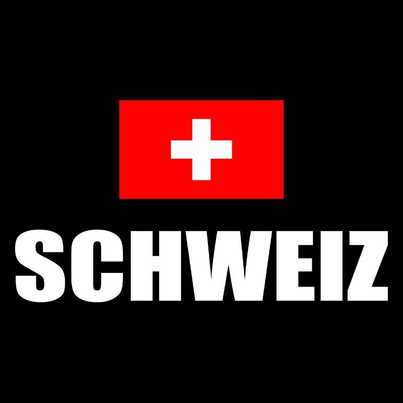 Schweiz Flagge Schweizerdeutsch Urlaub Geschenk