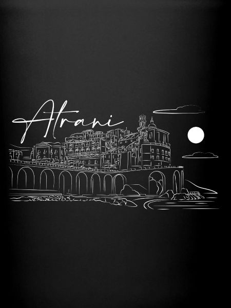 Atrani landscape design lineart