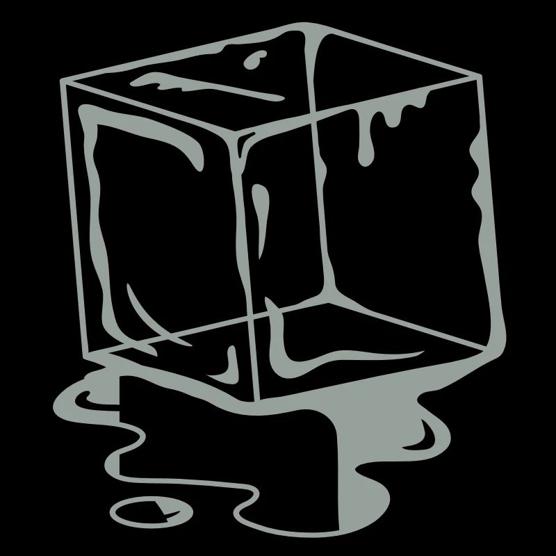 un cube de glace - Glaçon