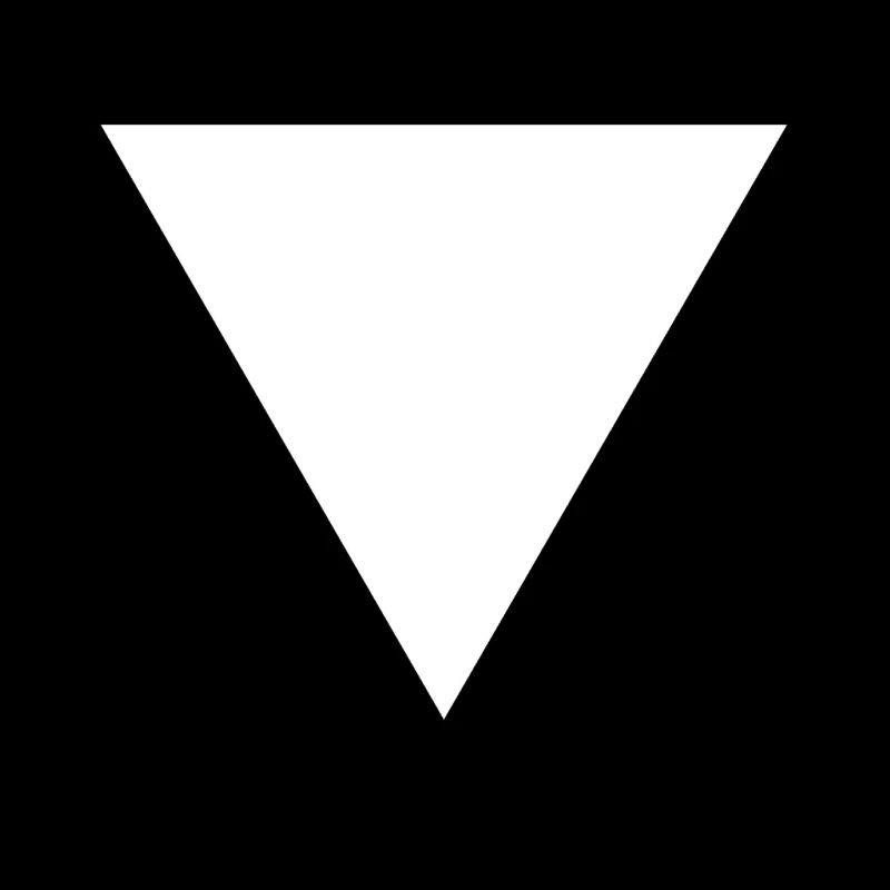 Triangle blanc