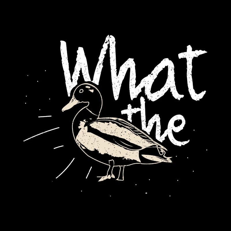 Canard disant cadeau
