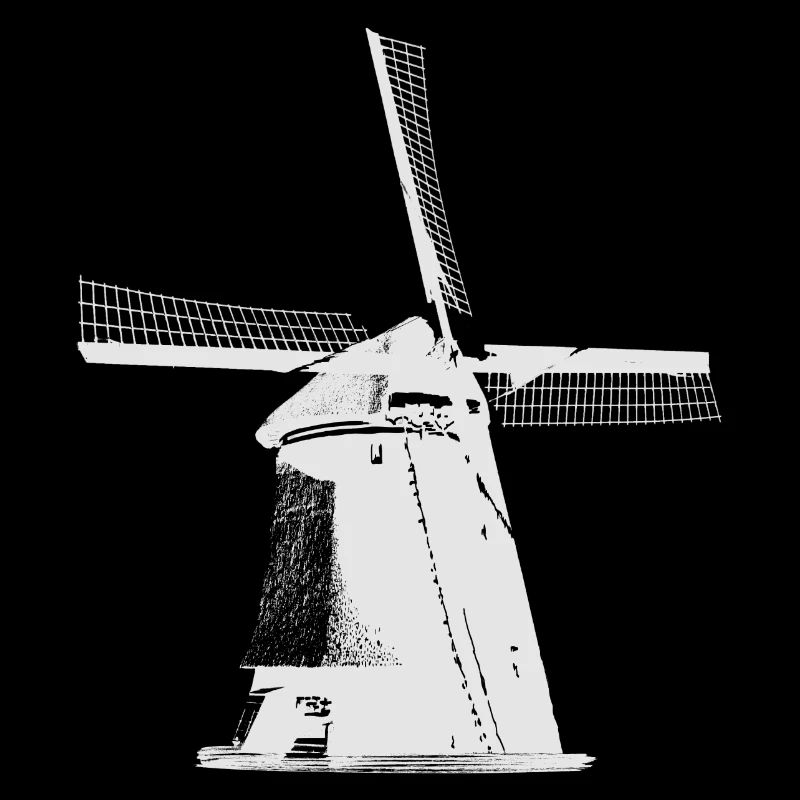 Moulin à vent Pays-Bas