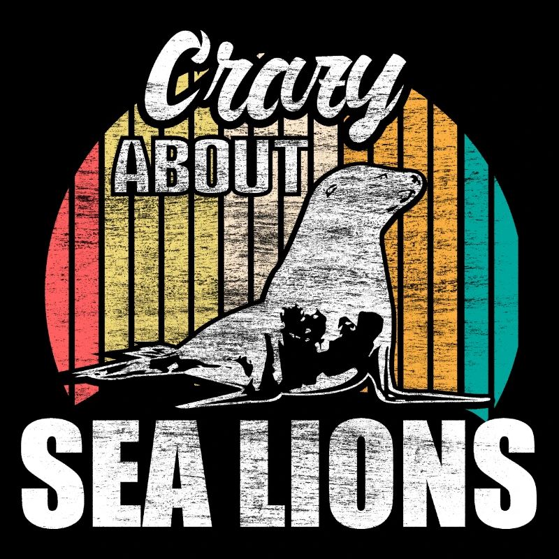 Lion de mer Mignon animaux Idée cadeau
