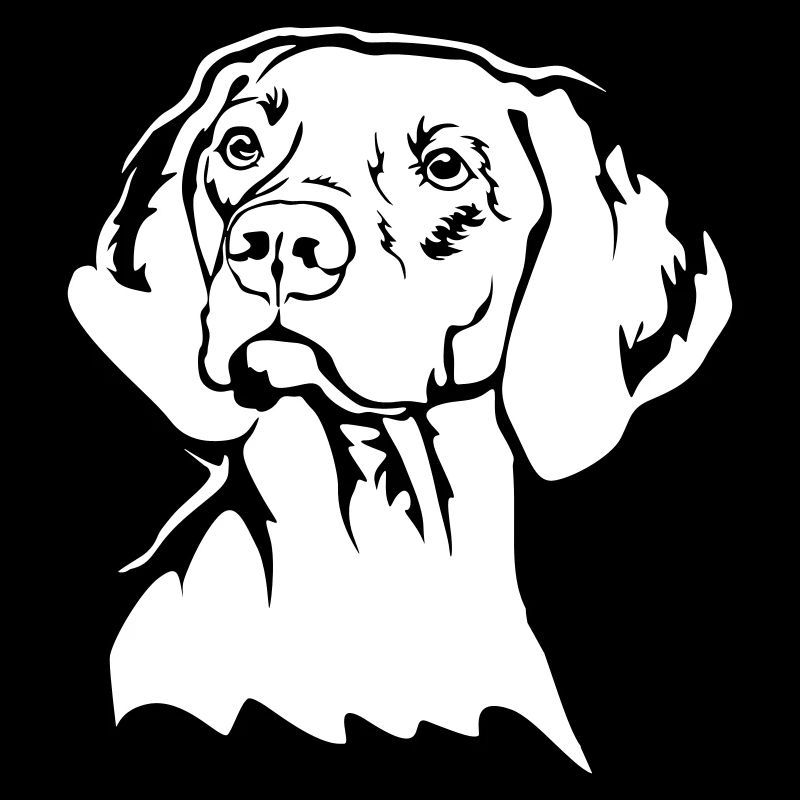 Magyar Vizsla Kopf "Black Edition"