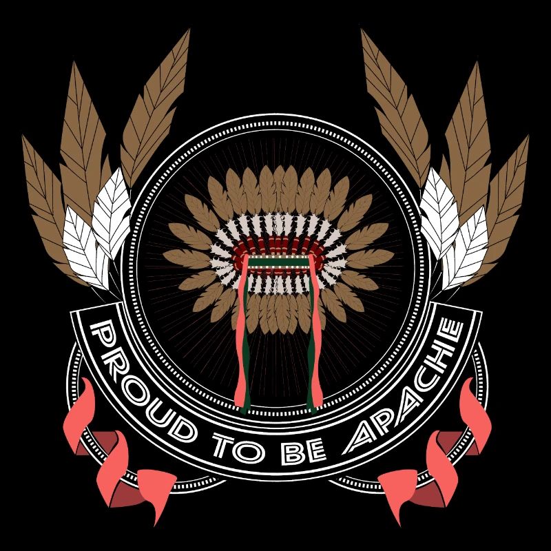 Indianer Ureinwohner Federn