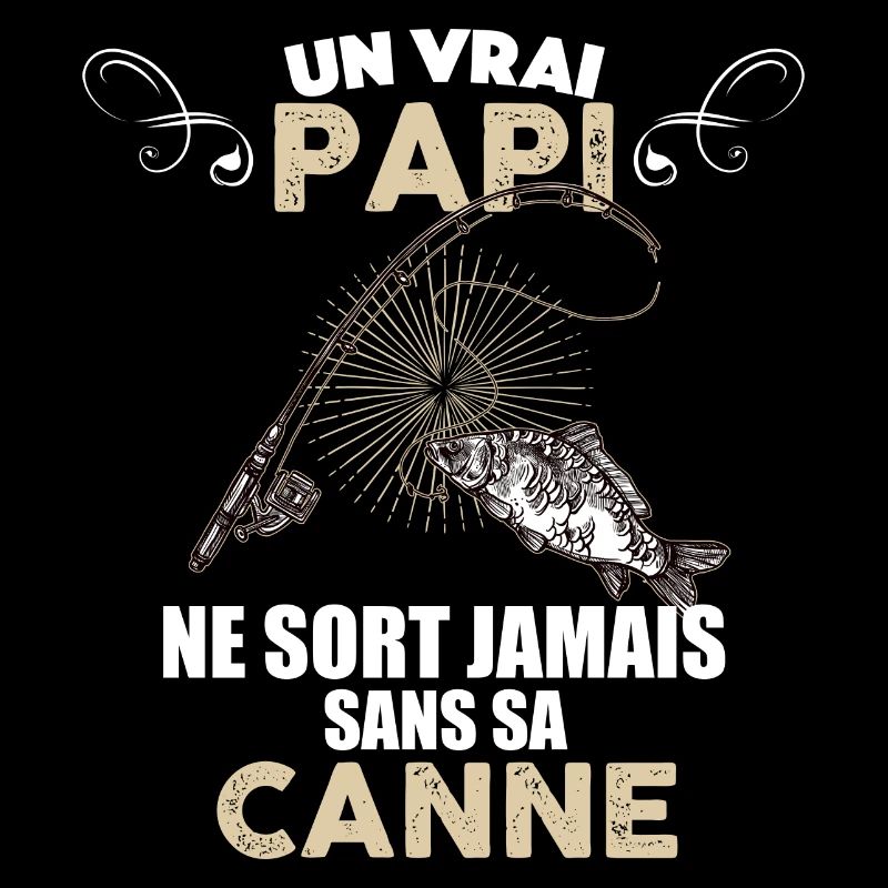 Papi canne à pêche