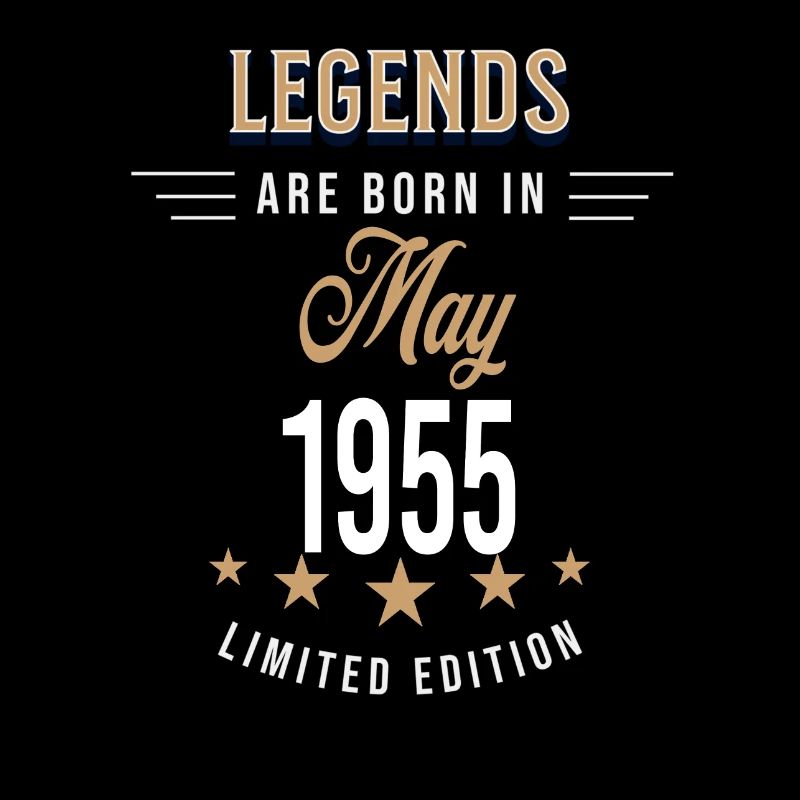 Legends are born in may 1955