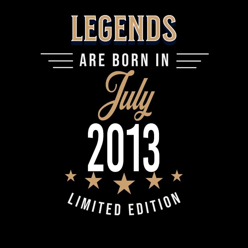 Legends werden im Juli 2013 geboren