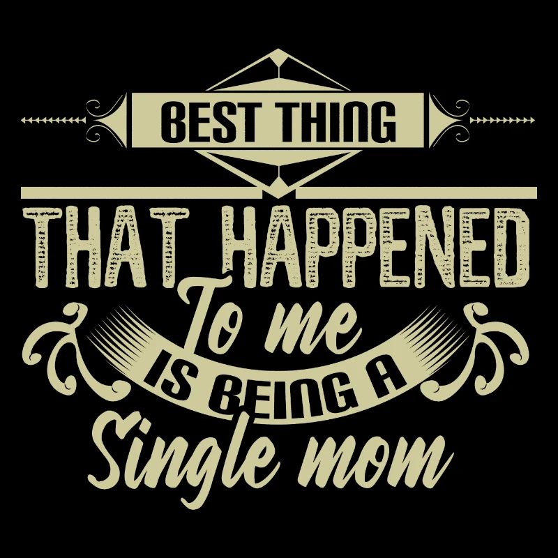 Alleinerziehende Mutter Mama Geschenkidee