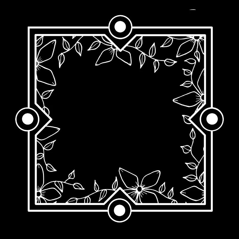 Ornaments Decoration Frame white decoration