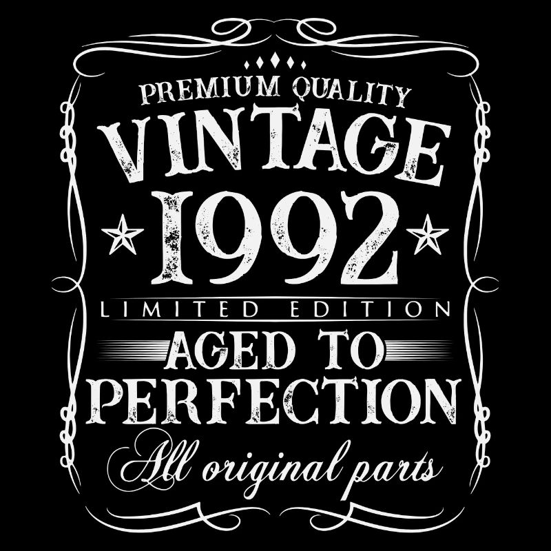 1992 Born Vintage Birthday Gift