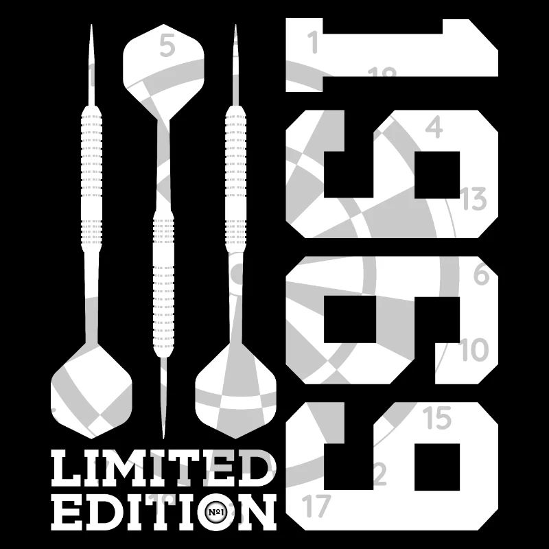 LIMITED EDITION 1969 DARTS 57. GEBURTSTAG