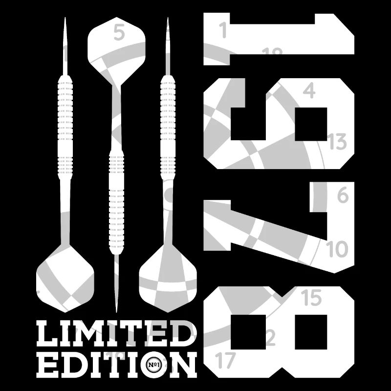 ÉDITION LIMITÉE 1978 FLÉCHETTES 48E ANNIVERSAIRE