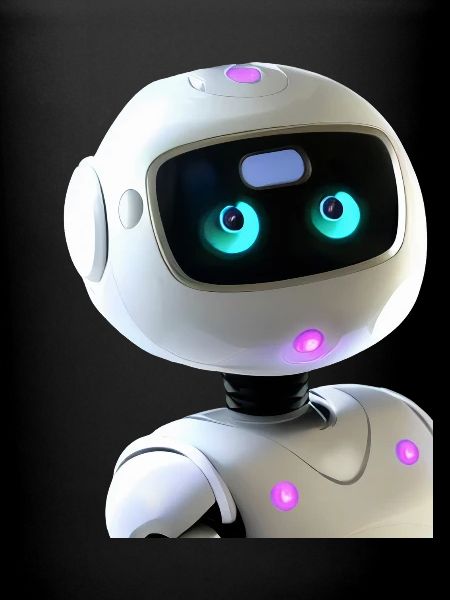 Futuristic Humanoid Robot