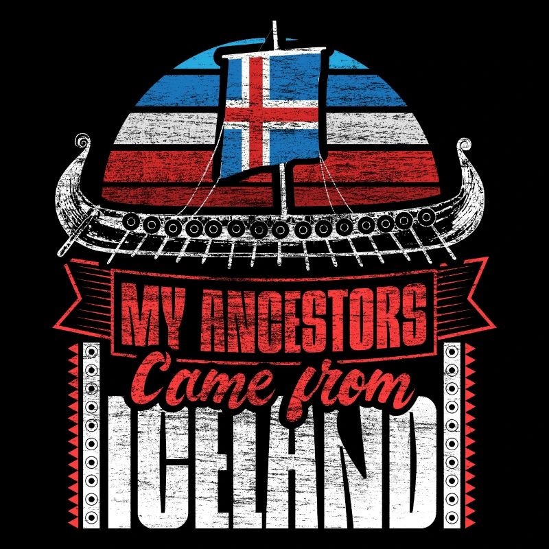 Island Isländer Herkunft Geschenkidee