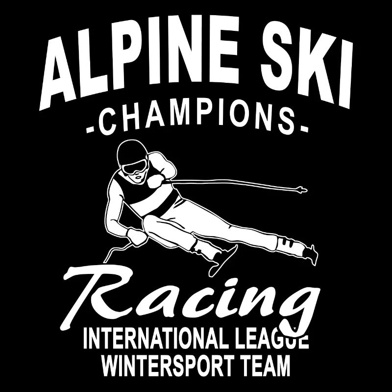 Ski alpine - Ski Abfahrt - Slalom - Skifahrer