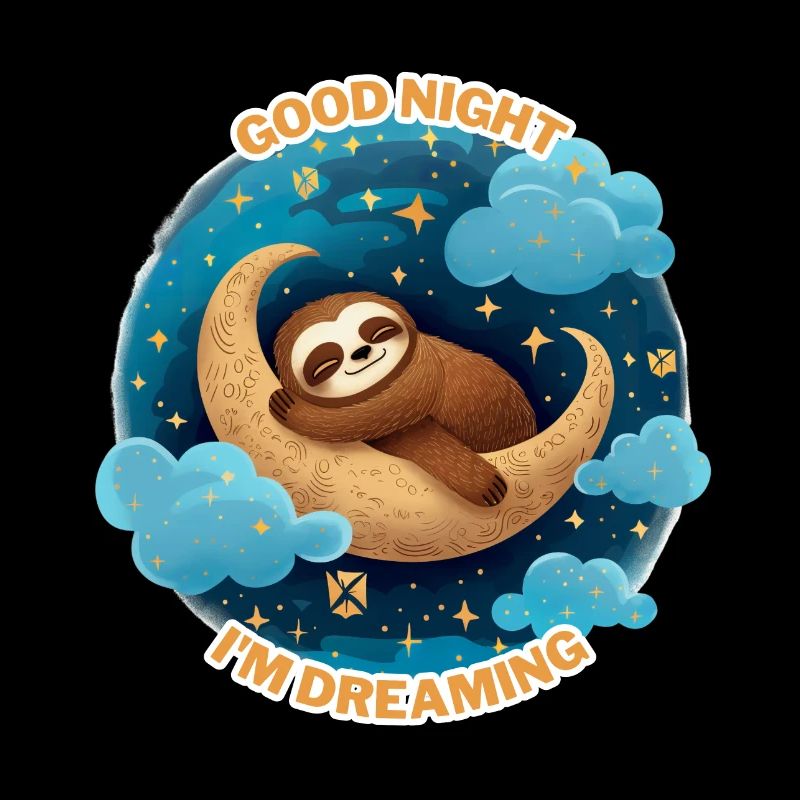 Moondream paresseux dans Night Glow