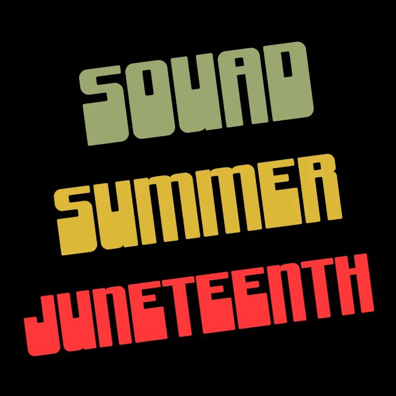 Drôle juneteenth summer design cool dictons cool
