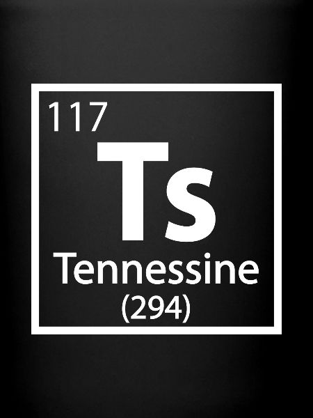 Periodensystem des Tennessine-Elements