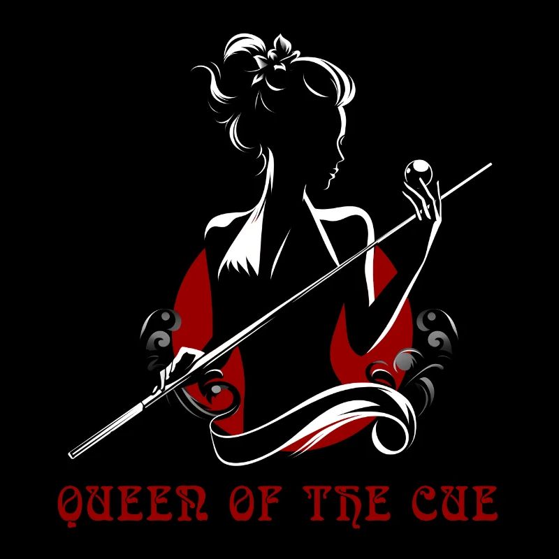 Billard - la reine rouge de la queue