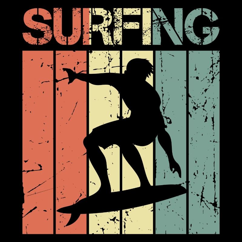 Planche de surf vintage