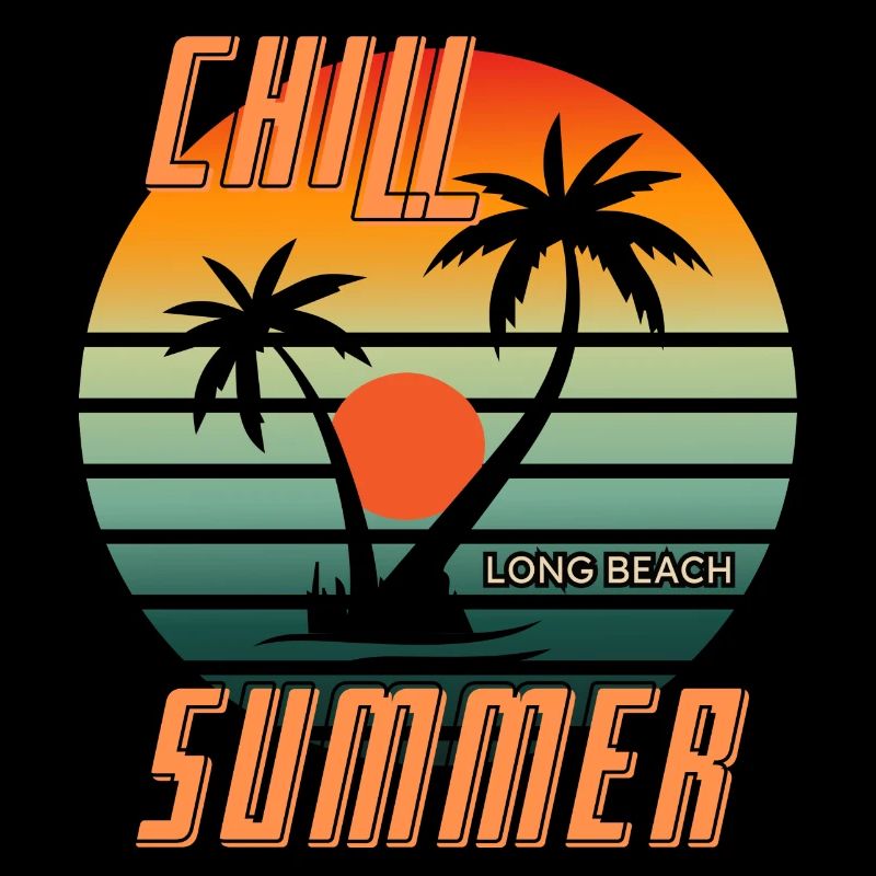 Chill the summer - long beach