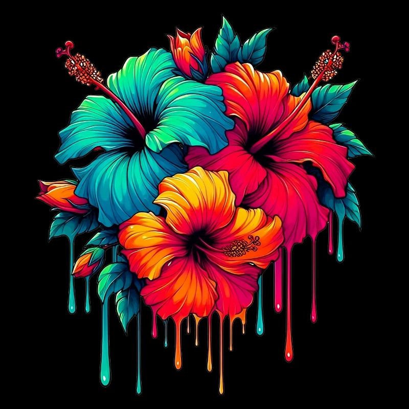Fleurs d’hibiscus