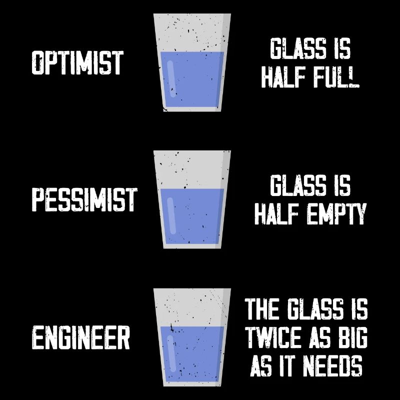 Engineer Optimist Pessimist Engineering