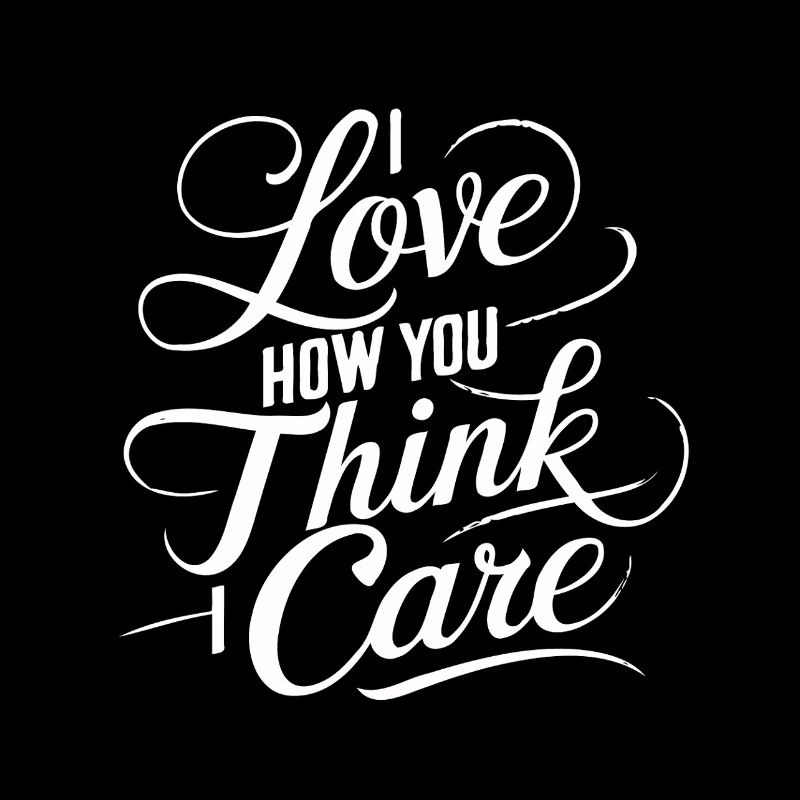 Sarcastic Slogan Design – Ironic Humor