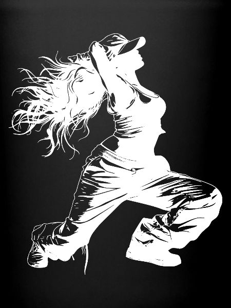 Breakdancer Drawing