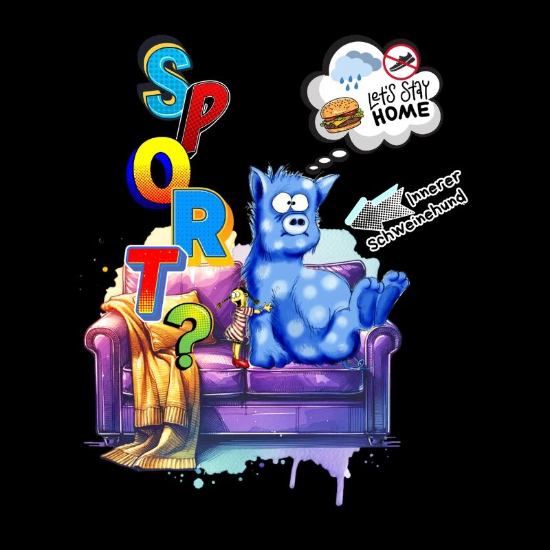 Besiege den inneren Schweinhund. Sport oder Sofa?