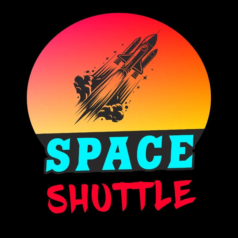 Space Shuttle Sunset Design