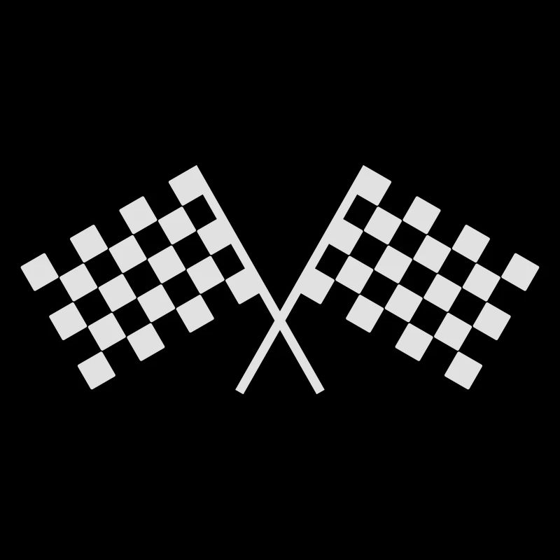 Car racing flags