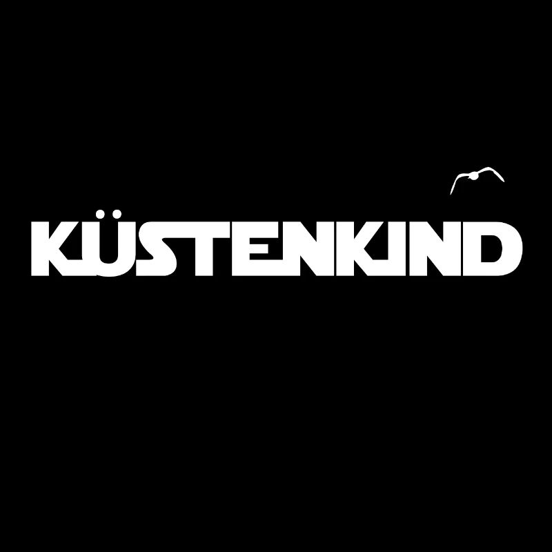 Küstenkind mit Möwe