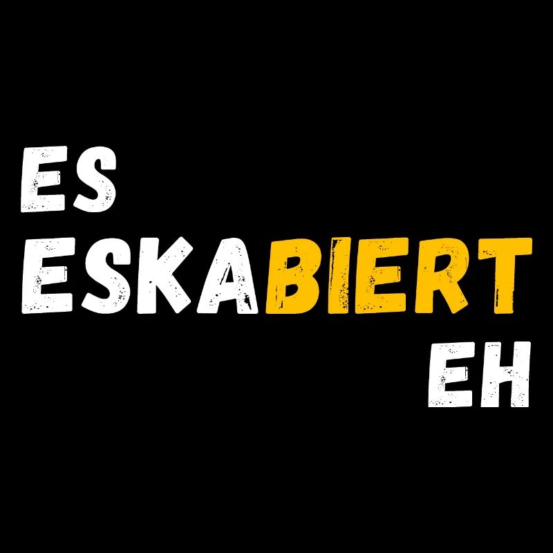 Festival es eskaliert eh Bier Trinkspruch
