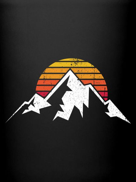 Sunset Ridge Bergsilhouette